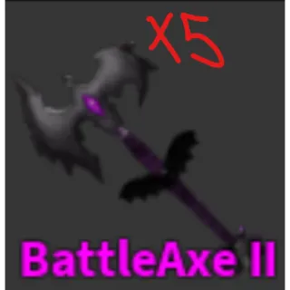 MM2 | 5x BattleAxe II