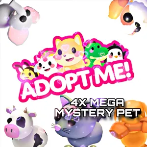 4x Mega Mystery Pet
