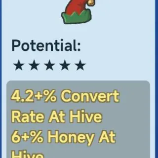 Elf Cap 6HAH + 4.2CRAH  / Bee Swarm Simulartor(BSS)