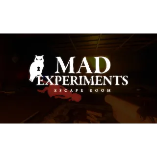 Mad Experiments: Escape Room