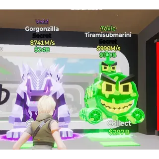 Fortnite Steal the Brainrot Void Gorgonzilla Bundle