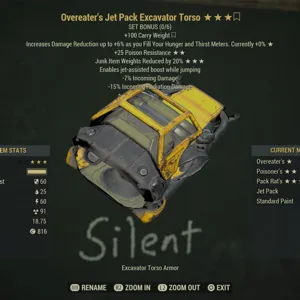 Excavator Jetpack Torso