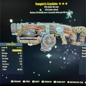 Weapon | V2515r  Cryolator