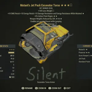 Excavator Jetpack Torso