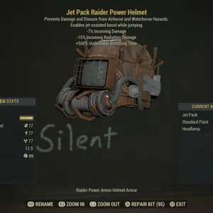 Raider Jet pack Helmet