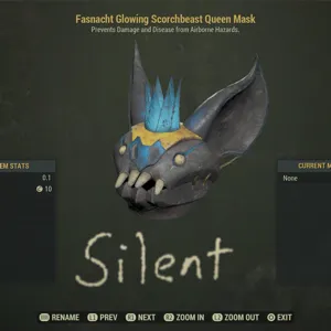 Glowing Queen Mask