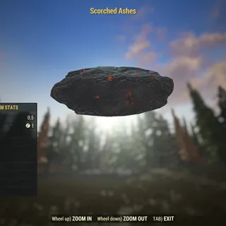 Rare Misc | Scorched Ashes | Displayable |