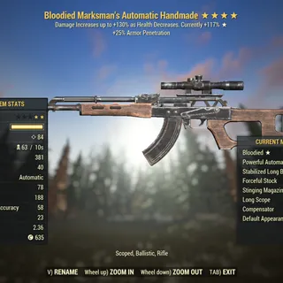 Injected Effect | LVL 50 | Handmade | ★ Bloodied ★★★★ Poisoner's | Poison Handmade |