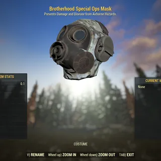 Rare Apparel | Brotherhood Special Ops Suit + Mask |