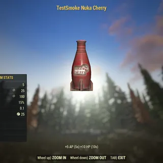 Dev Aid | TestSmoke Nuka Cherry | Displayable |