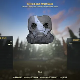 Rare Apparel | Reverse Forest Scout Armor Mask | Looks Like Urban Scout |