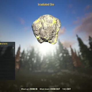 Rare Misc | Irradiated Ore | Displayable |