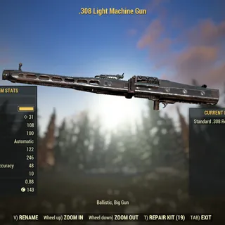 Missing Parts | LVL 1 | Light Machine Gun |