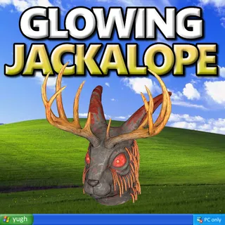 Apparel | Fasnacht Glowing Jackalope Mask |