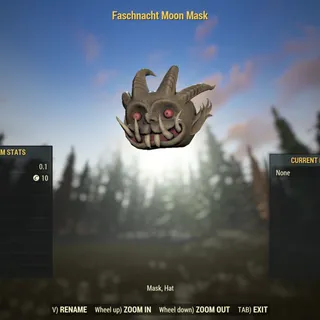 Dev Apparel | Faschnacht Moon Mask |