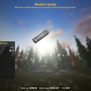 Dev Aid | Metabolux Syringe | Displayable |