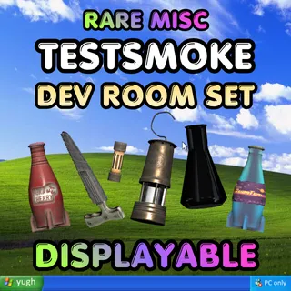 Rare Misc | TestSmoke Junk Bundle | Displayable | Bonesaw, Fuse, Lamp, Nuka Cherry Quantum, Flask |