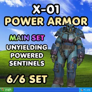Power Armor | X-01 | ★ Unyielding ★★ Powered ★★★ Sentinels |