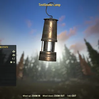 Dev Junk | TestSmoke Lamp | Displayable |