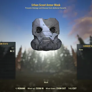 Rare Apparel | Urban Scout Armor Mask |
