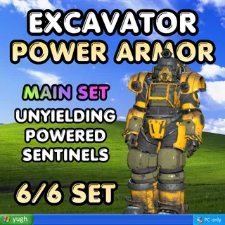 Power Armor | Excavator | ★ Unyielding ★★ Powered ★★★ Sentinels | Jet Pack Torso |