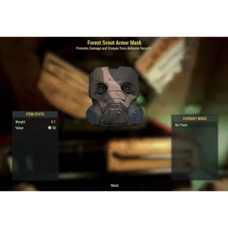 Rare Apparel | Forest Scout Armor Mask |