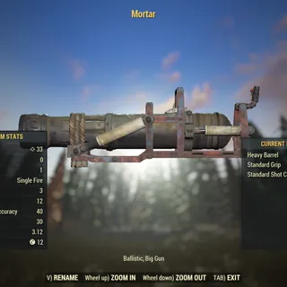 Dev Weapon | Mortar |