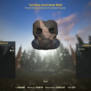 Dev Apparel | Tan Urban Scout Armor Mask |