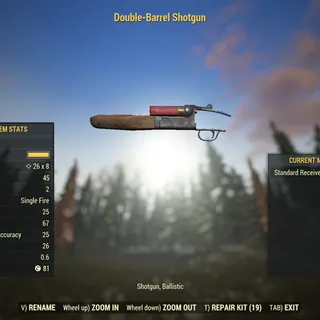 Missing Parts | LVL 1 | Double-Barrel Shotgun |