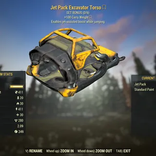 Dev Power Armor | Jet Pack Excavator Torso | 