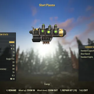 Missing Parts | LVL 1 | Plasma Rifle |