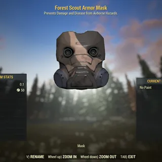 Rare Apparel | Forest Scout Armor Mask |