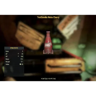 Dev Aid | TestSmoke Nuka Cherry | Displayable |