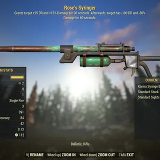 Dev Weapon | Rose's Syringer |