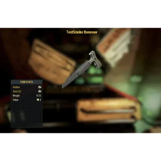 Dev Junk | TestSmoke Bonesaw | Displayable |