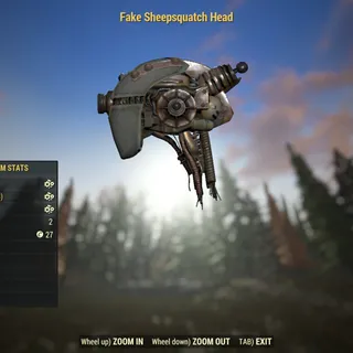 Dev Junk | Fake Sheepsquatch Head | Displayable |