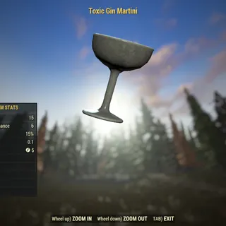 Dev Aid | Toxic Gin Martini | Displayable |