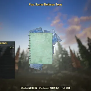 Plan | Sacred Mothman Tome |