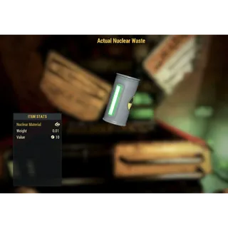 Dev Junk | Actual Nuclear Waste | Not Displayable |