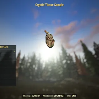 Rare Misc | Cryptid Tissue Sample | Displayable |