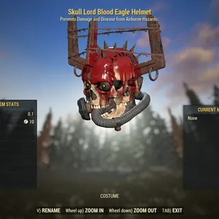 Rare Apparel | Skull Lord Blood Eagle Helmet + Suit |