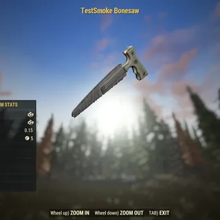 Dev Junk | TestSmoke Bonesaw | Displayable |