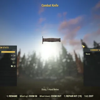 Missing Parts | LVL 1 | Combat Knife |