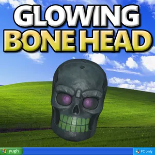 Apparel | Fasnacht Glowing Bone Head Mask |