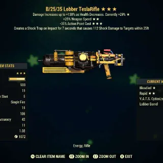 B/25/35  (Legacy) Tesla Lobber