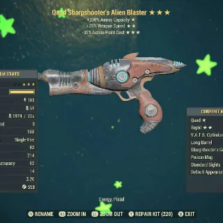 Q/25/35 Alien Blaster