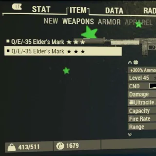 Unbreakable Q/E/35 Elders Marks