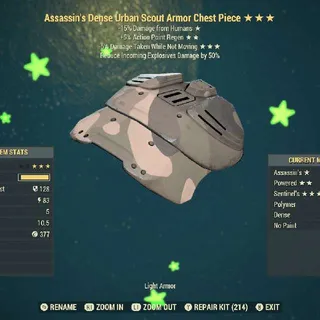 Legacy Reverse Urban Scout Chest Ass/Pow/Sent 