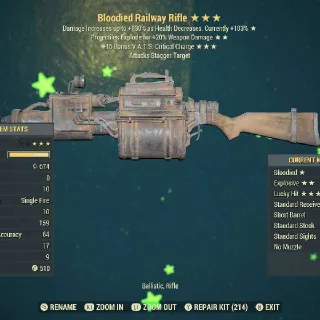 B/E/15 Railway Rifle