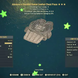 Ass/Pow/Sent Heavy Leather Armour